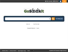 Tablet Screenshot of goseekit.com